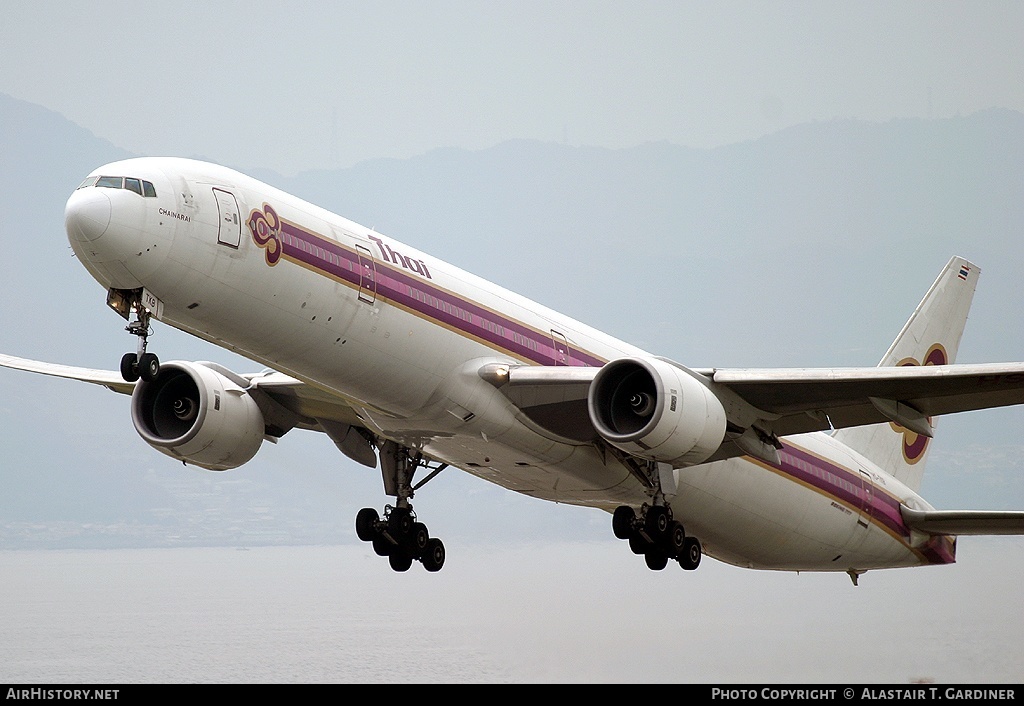 Aircraft Photo of HS-TKB | Boeing 777-3D7 | Thai Airways International | AirHistory.net #47410