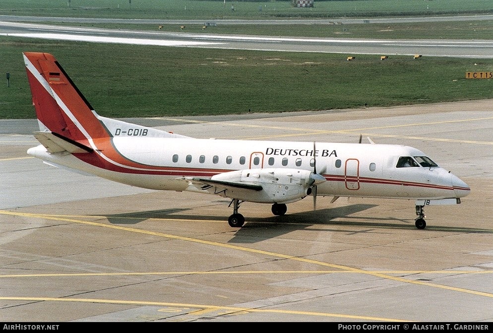 Aircraft Photo of D-CDIB | Saab-Fairchild SF-340A | Deutsche BA | AirHistory.net #47411