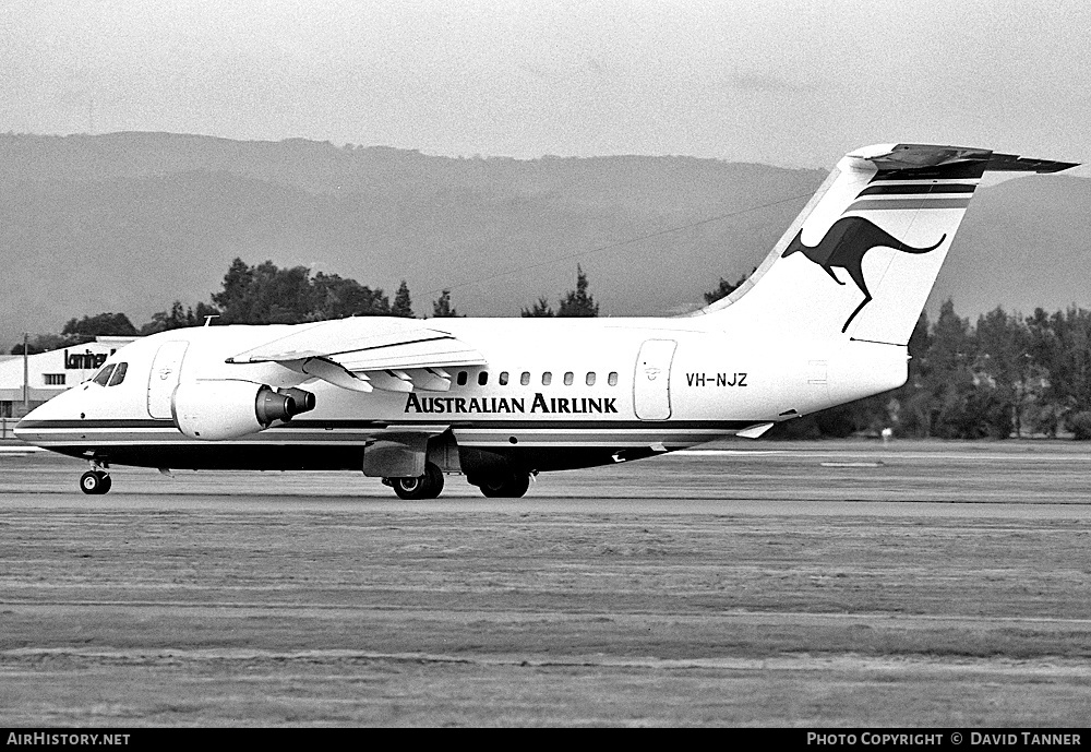 Aircraft Photo of VH-NJZ | British Aerospace BAe-146-100 | Australian Airlink | AirHistory.net #47423