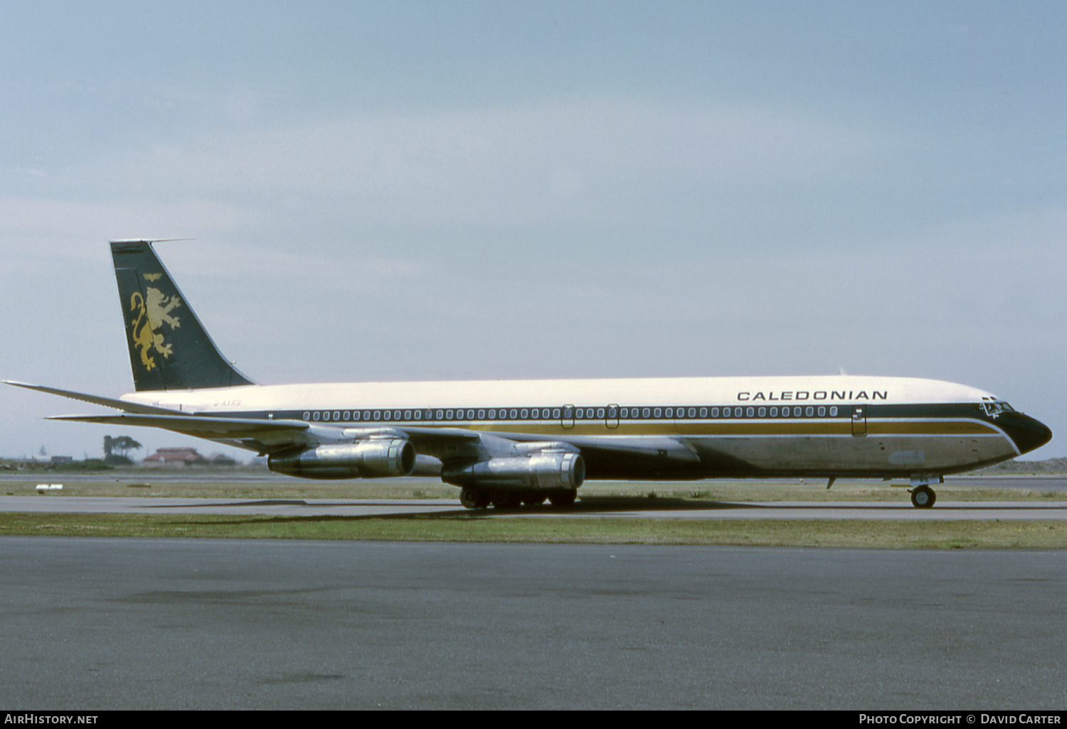 Aircraft Photo of G-AXRS | Boeing 707-355C | Caledonian Airways | AirHistory.net #47450