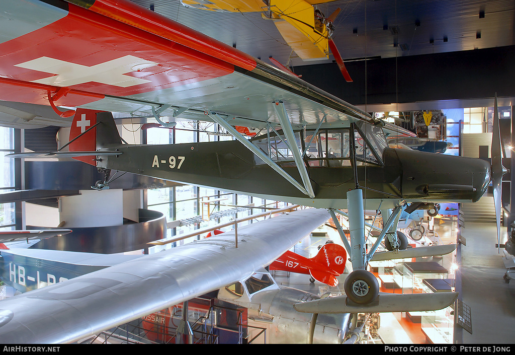 Aircraft Photo of A-97 | Fieseler Fi-156C-3 Storch | Switzerland - Air Force | AirHistory.net #47455