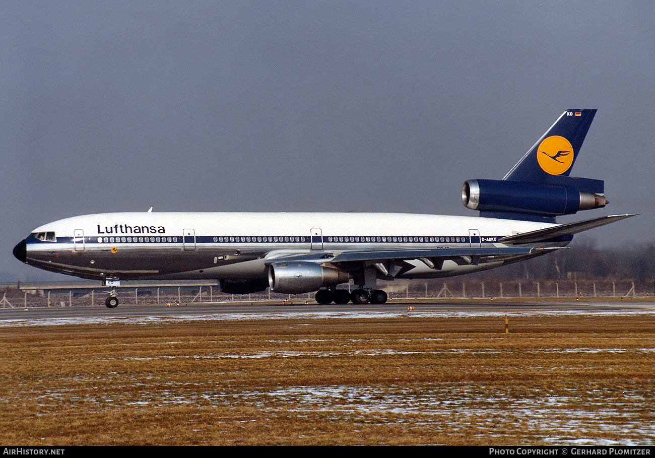 Aircraft Photo of D-ADKO | McDonnell Douglas DC-10-30 | Lufthansa | AirHistory.net #47461
