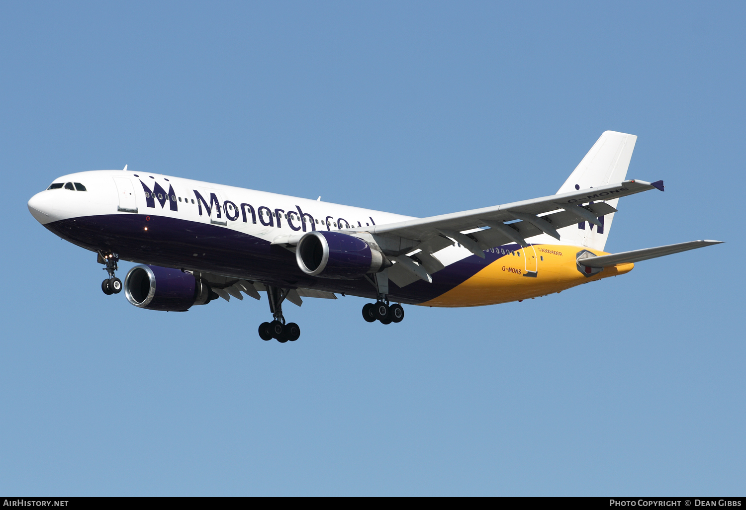 Aircraft Photo of G-MONS | Airbus A300B4-605R | Monarch Airlines | AirHistory.net #47464