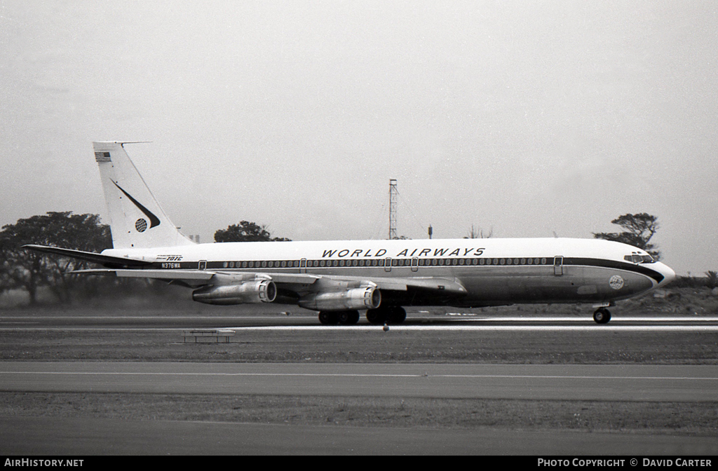 Aircraft Photo of N376WA | Boeing 707-373C | World Airways | AirHistory.net #47465