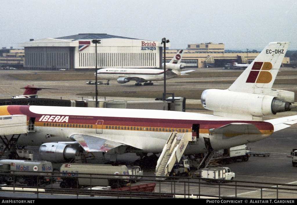 Aircraft Photo of EC-DHZ | McDonnell Douglas DC-10-30 | Iberia | AirHistory.net #47470