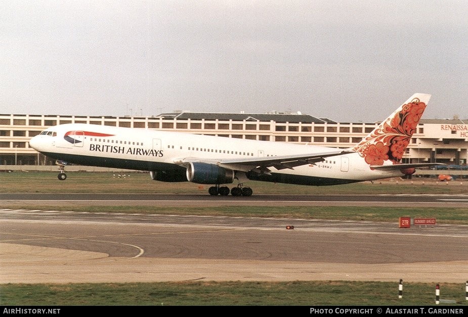 Aircraft Photo of G-BNWJ | Boeing 767-336/ER | British Airways | AirHistory.net #47474