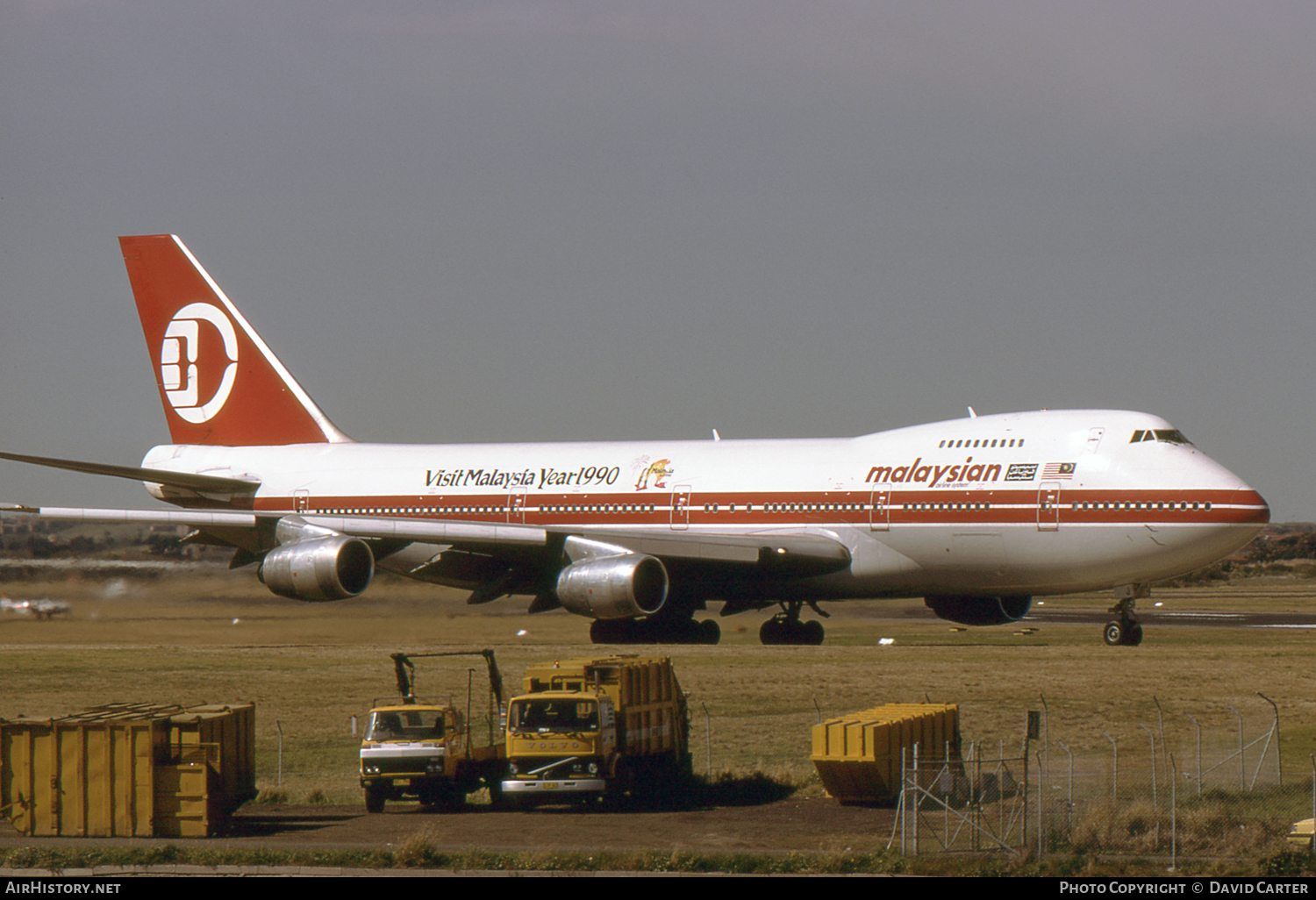 Aircraft Photo of 9M-MHJ | Boeing 747-236B | Malaysian Airline System - MAS | AirHistory.net #47483