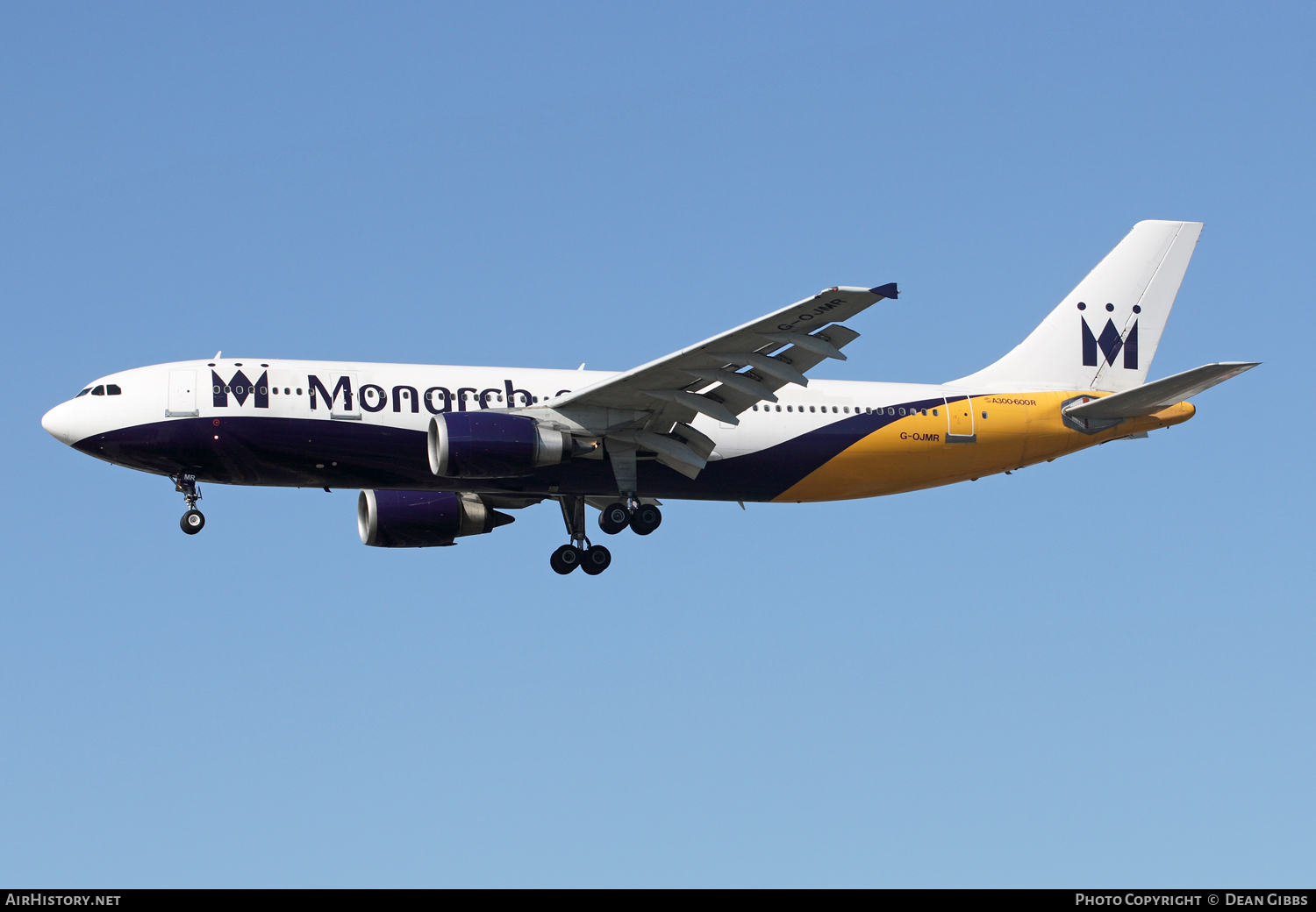 Aircraft Photo of G-OJMR | Airbus A300B4-605R | Monarch Airlines | AirHistory.net #47484