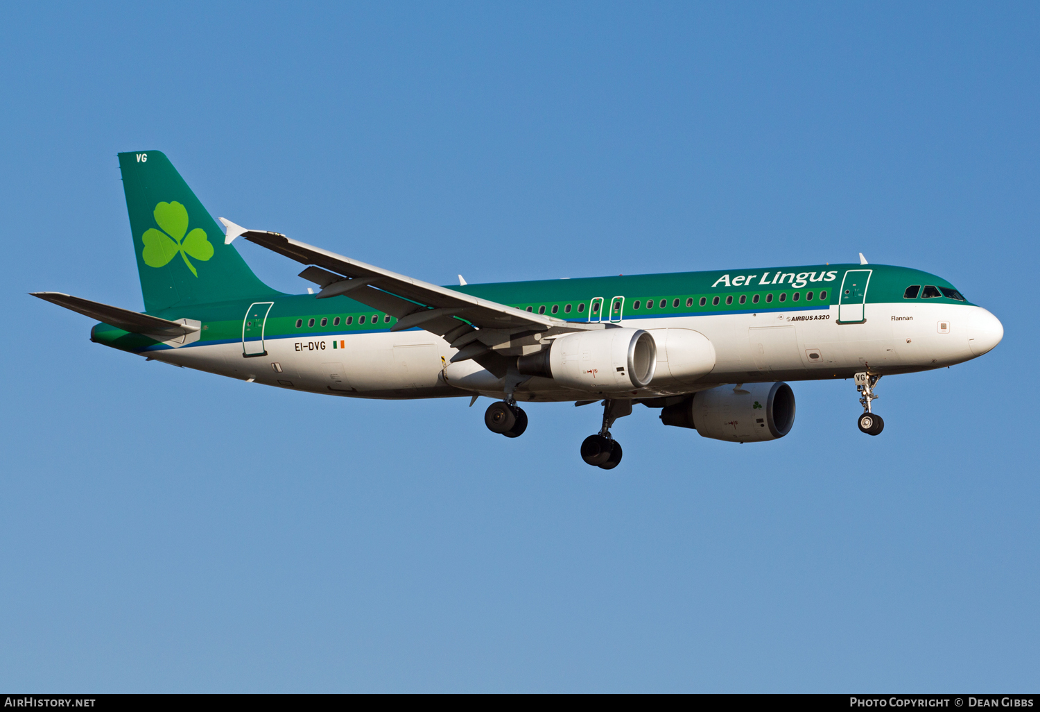Aircraft Photo of EI-DVG | Airbus A320-214 | Aer Lingus | AirHistory.net #47486