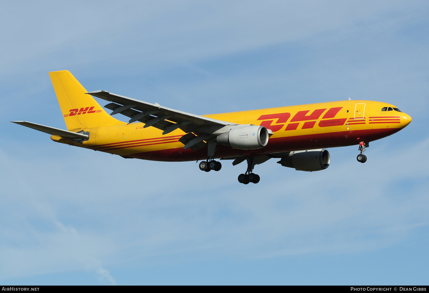 Aircraft Photo of EI-OZD | Airbus A300B4-203(F) | DHL International | AirHistory.net #47490