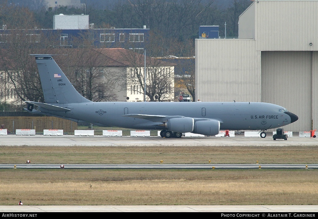 Aircraft Photo of 58-0114 / 80114 | Boeing KC-135R Stratotanker | USA - Air Force | AirHistory.net #47507