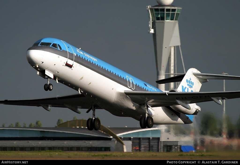 Aircraft Photo of PH-OFH | Fokker 100 (F28-0100) | KLM Cityhopper | AirHistory.net #47517