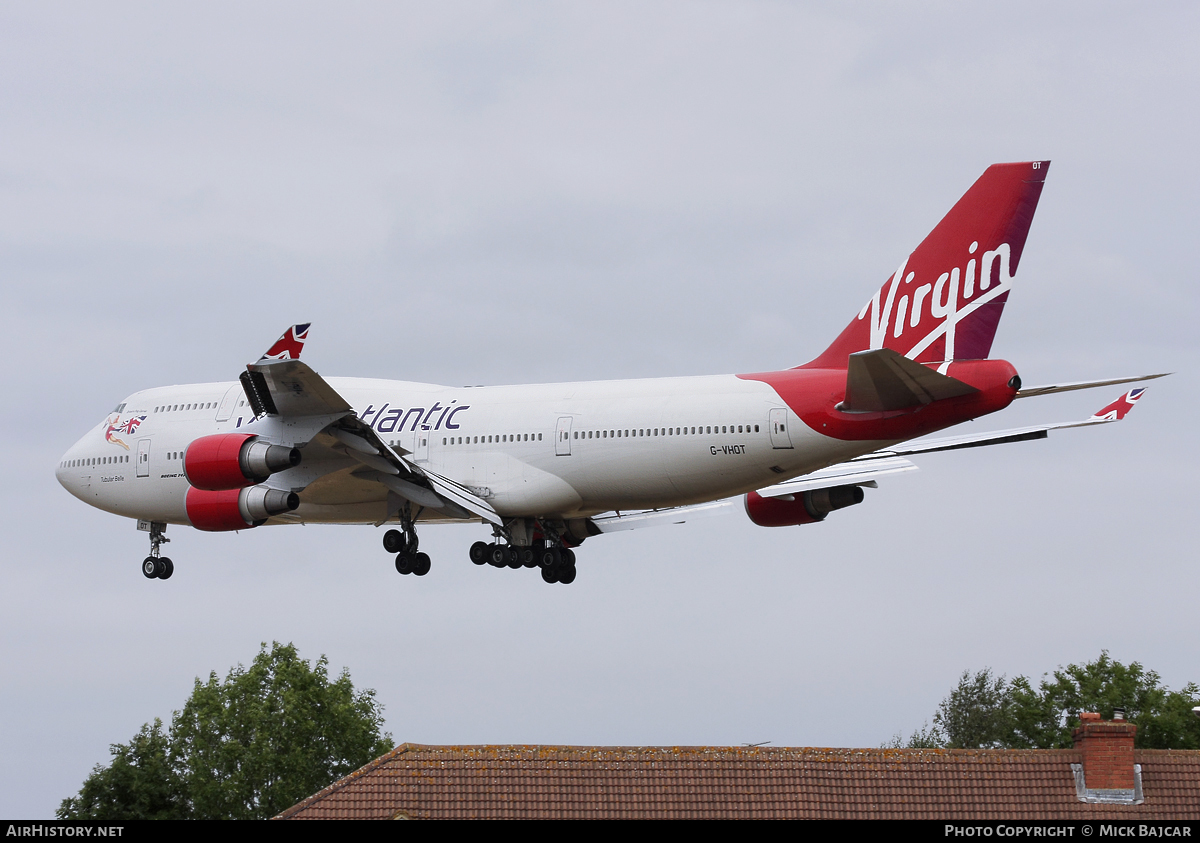 Aircraft Photo of G-VHOT | Boeing 747-4Q8 | Virgin Atlantic Airways | AirHistory.net #47523
