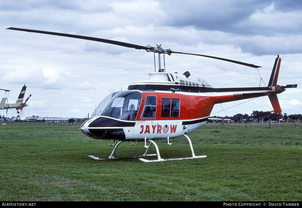 Aircraft Photo of VH-BLU | Bell 206B JetRanger II | Jayrow Helicopters | AirHistory.net #47532