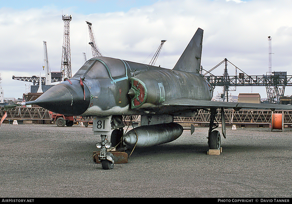 Aircraft Photo of A3-81 | Dassault Mirage IIIO(A) | Australia - Air Force | AirHistory.net #47534
