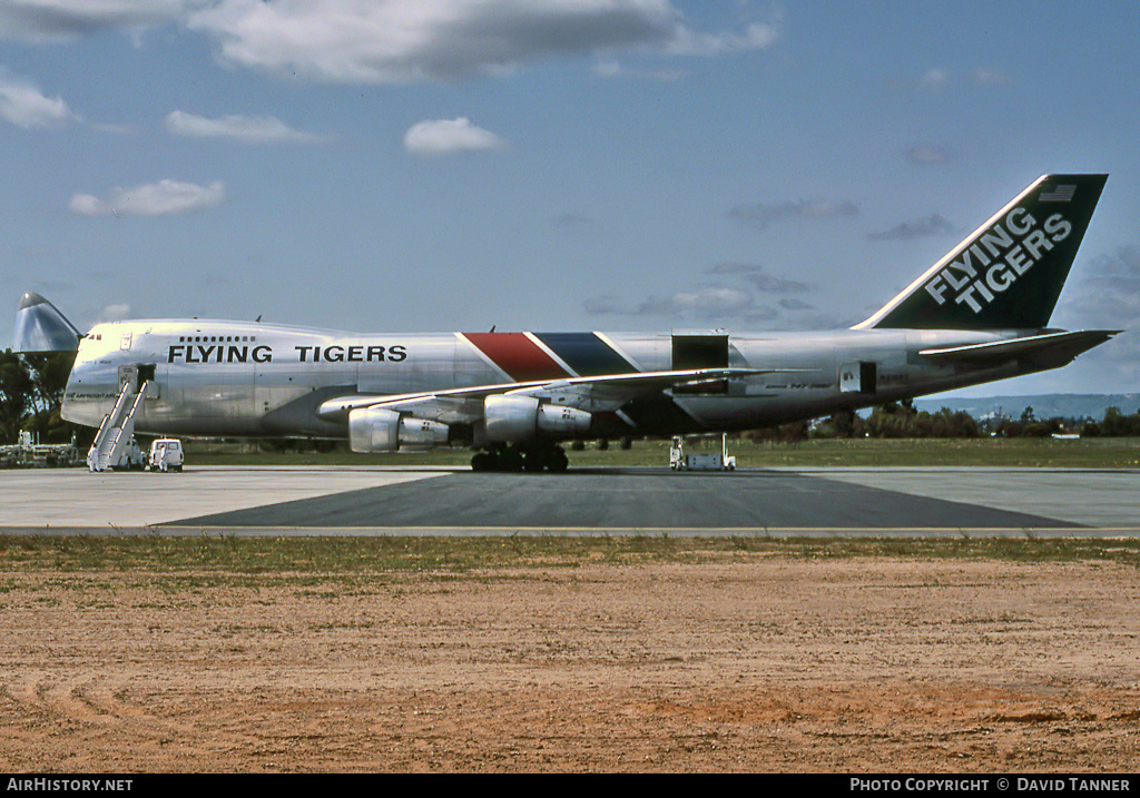 Aircraft Photo of N816FT | Boeing 747-245F/SCD | Flying Tigers | AirHistory.net #47537