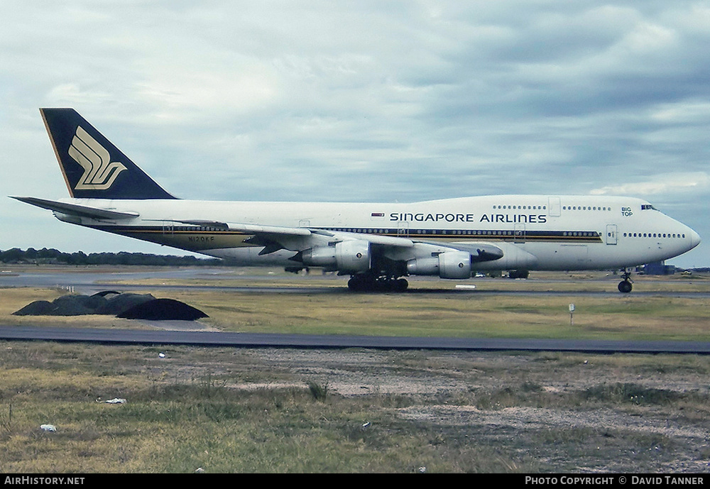 Aircraft Photo of N120KF | Boeing 747-312 | Singapore Airlines | AirHistory.net #47542