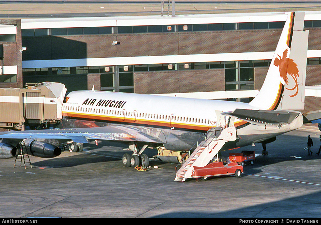 Aircraft Photo of P2-ANH | Boeing 707-338C | Air Niugini | AirHistory.net #47546
