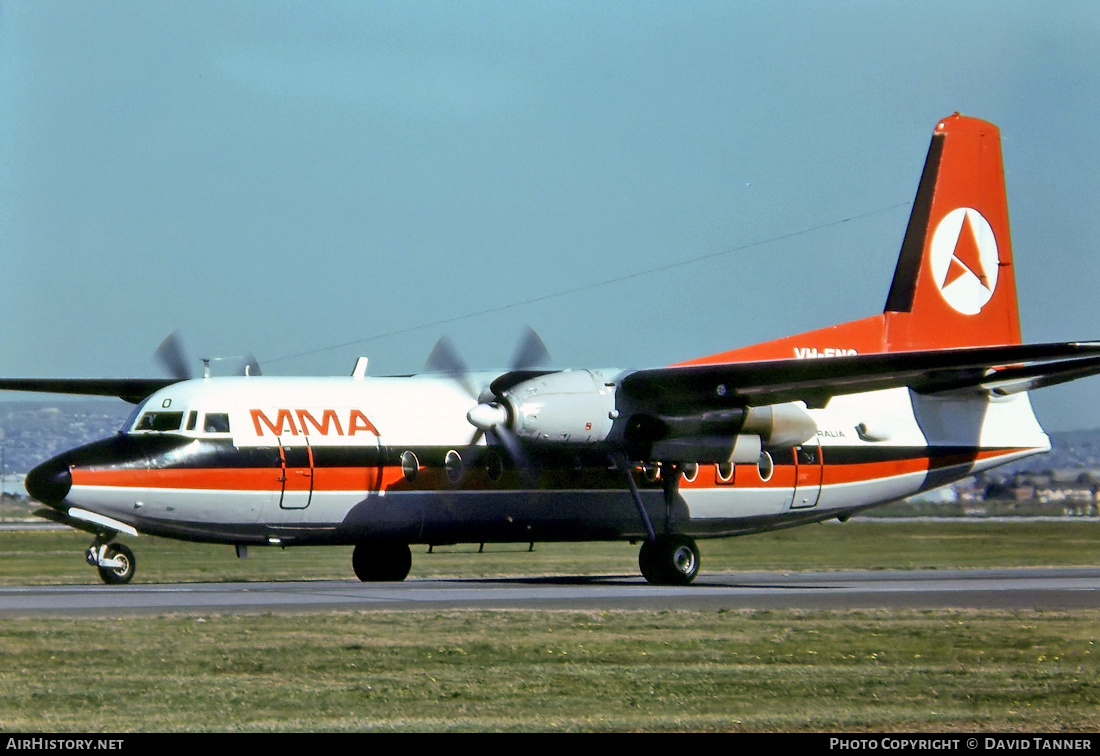 Aircraft Photo of VH-FNO | Fokker F27-600 Friendship | MacRobertson Miller Airlines - MMA | AirHistory.net #47569