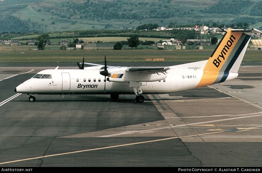 Aircraft Photo of G-BRYI | De Havilland Canada DHC-8-311 Dash 8 | Brymon Airways | AirHistory.net #47583
