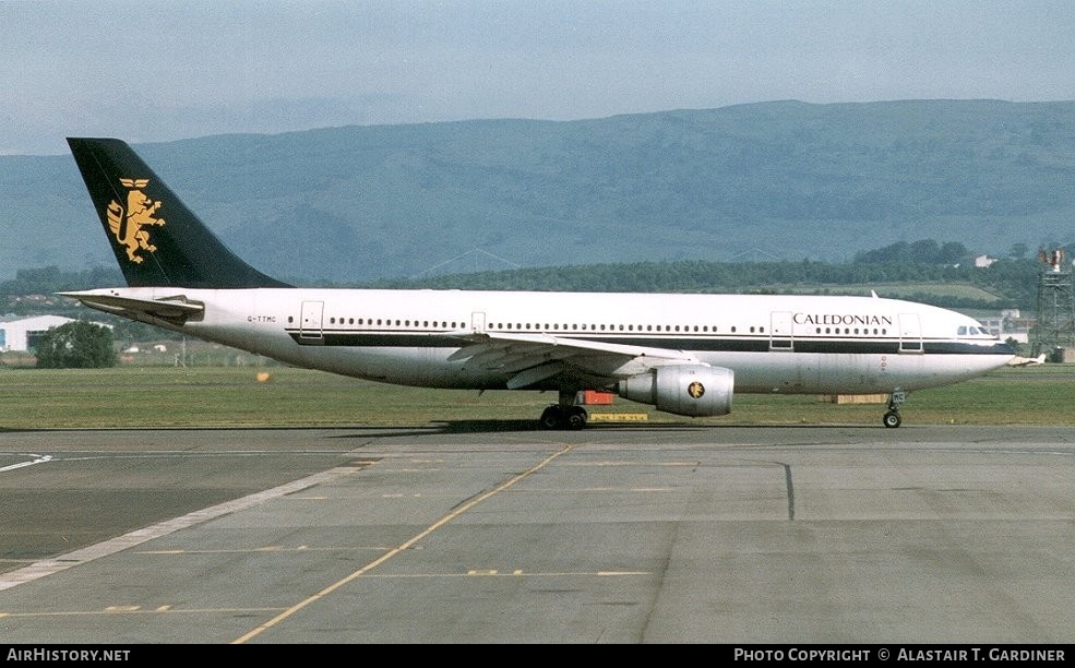 Aircraft Photo of G-TTMC | Airbus A300B4-203FF | Caledonian Airways | AirHistory.net #47585