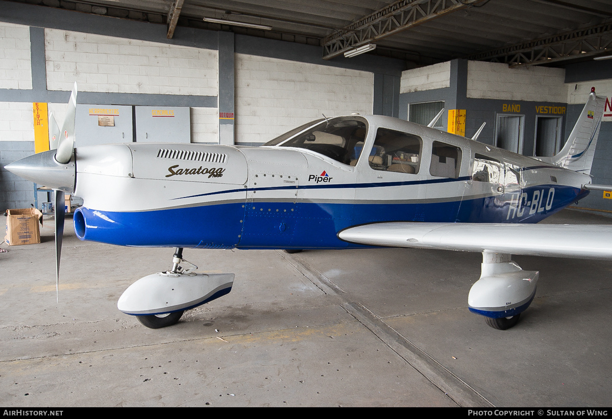 Aircraft Photo of HC-BLO | Piper PA-32-301T Turbo Saratoga | AirHistory.net #47597