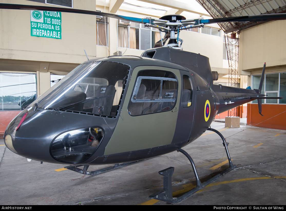 Aircraft Photo of E-322 | Eurocopter AS-350B-2 Ecureuil | Ecuador - Army | AirHistory.net #47600