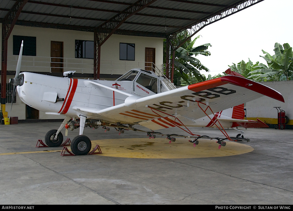 Aircraft Photo of HC-CBB | Cessna A188B AgTruck | APACSA | AirHistory.net #47610