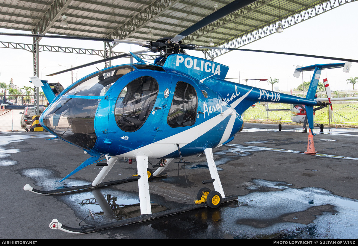 Aircraft Photo of PN-118 | McDonnell Douglas MD-530FF | Ecuador - Police | AirHistory.net #47617