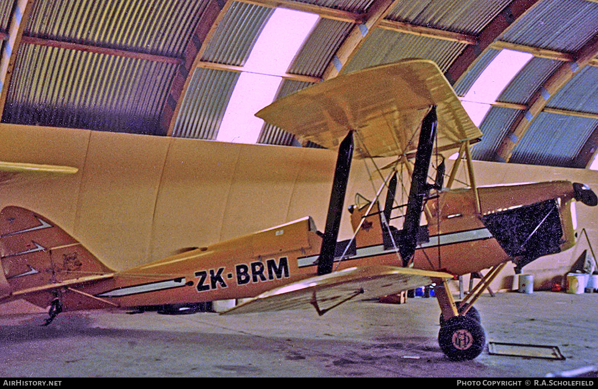 Aircraft Photo of ZK-BRM | De Havilland D.H. 82A Tiger Moth II | AirHistory.net #47630