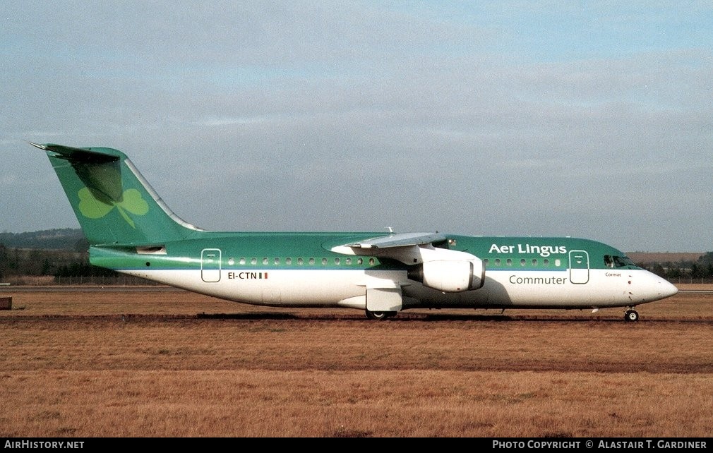 Aircraft Photo of EI-CTN | British Aerospace BAe-146-300 | Aer Lingus Commuter | AirHistory.net #47637