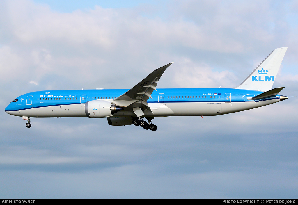 Aircraft Photo of PH-BHG | Boeing 787-9 Dreamliner | KLM - Royal Dutch Airlines | AirHistory.net #47640