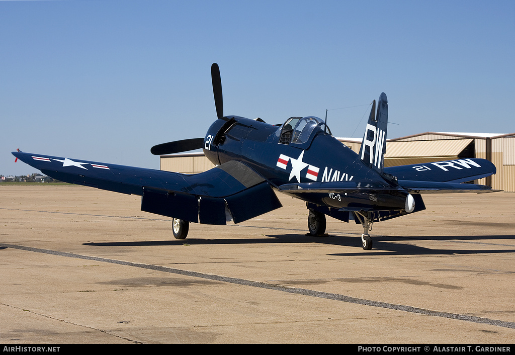 Aircraft Photo of N43RW / NX43RW / 121881 | Vought F4U-5NL Corsair | USA - Navy | AirHistory.net #47641