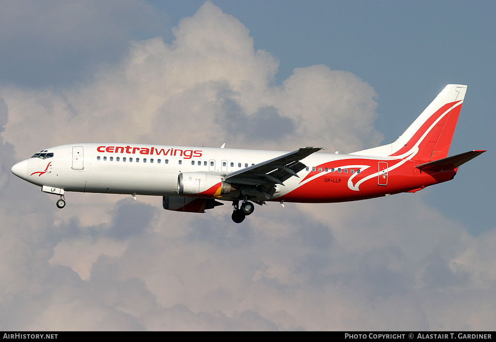 Aircraft Photo of SP-LLF | Boeing 737-45D | Centralwings | AirHistory.net #47672