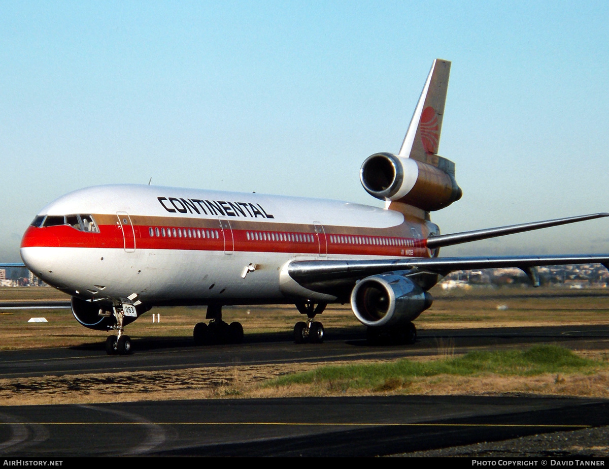 Aircraft Photo of N14063 | McDonnell Douglas DC-10-30 | Continental Airlines | AirHistory.net #47707