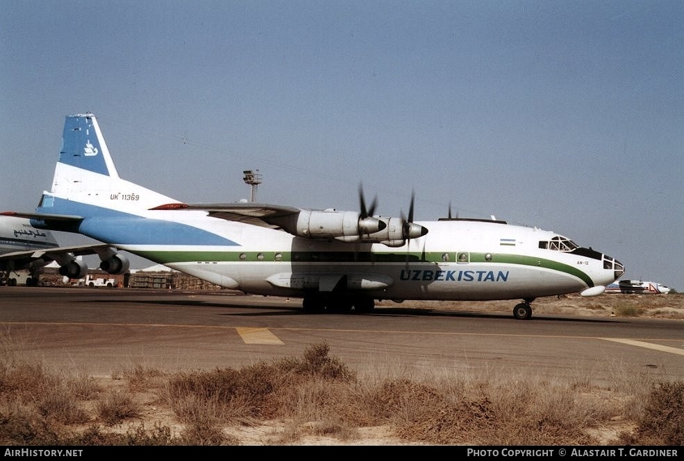 Aircraft Photo of UK-11369 | Antonov An-12B | Uzbekistan Airways | AirHistory.net #47710