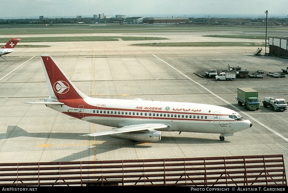 Aircraft Photo of 7T-VEL | Boeing 737-2D6/Adv | Air Algérie | AirHistory.net #47721