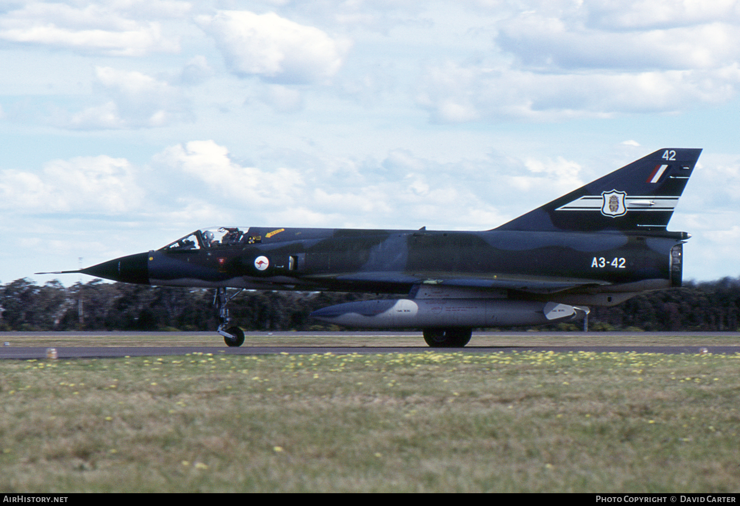 Aircraft Photo of A3-42 | Dassault Mirage IIIO(F/A) | Australia - Air Force | AirHistory.net #47727
