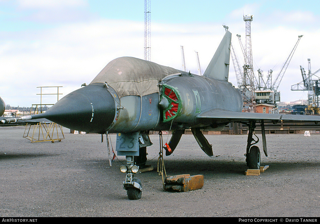 Aircraft Photo of A3-23 | Dassault Mirage IIIO(F/A) | Australia - Air Force | AirHistory.net #47729