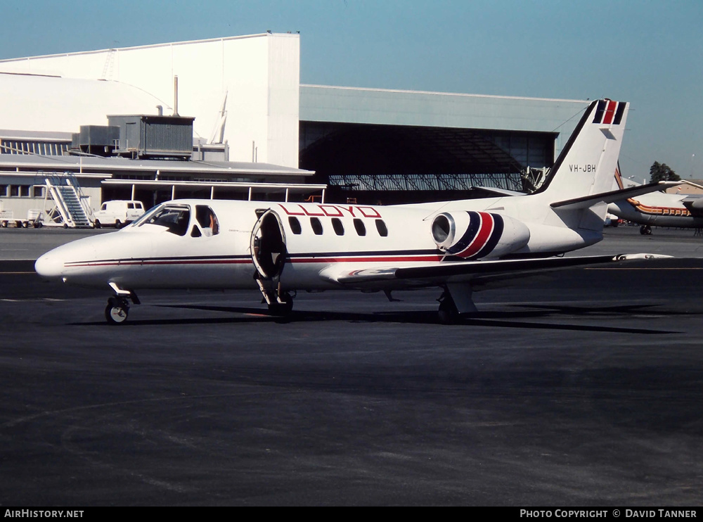 Aircraft Photo of VH-JBH | Cessna 550 Citation II | Lloyd Aviation | AirHistory.net #47732