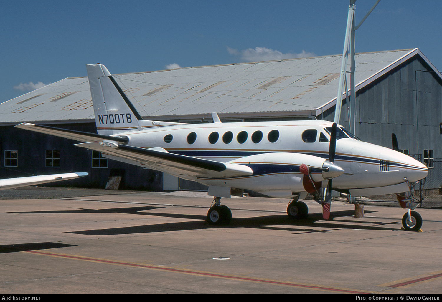 Aircraft Photo of N700TB | Beech A100 King Air | AirHistory.net #47736