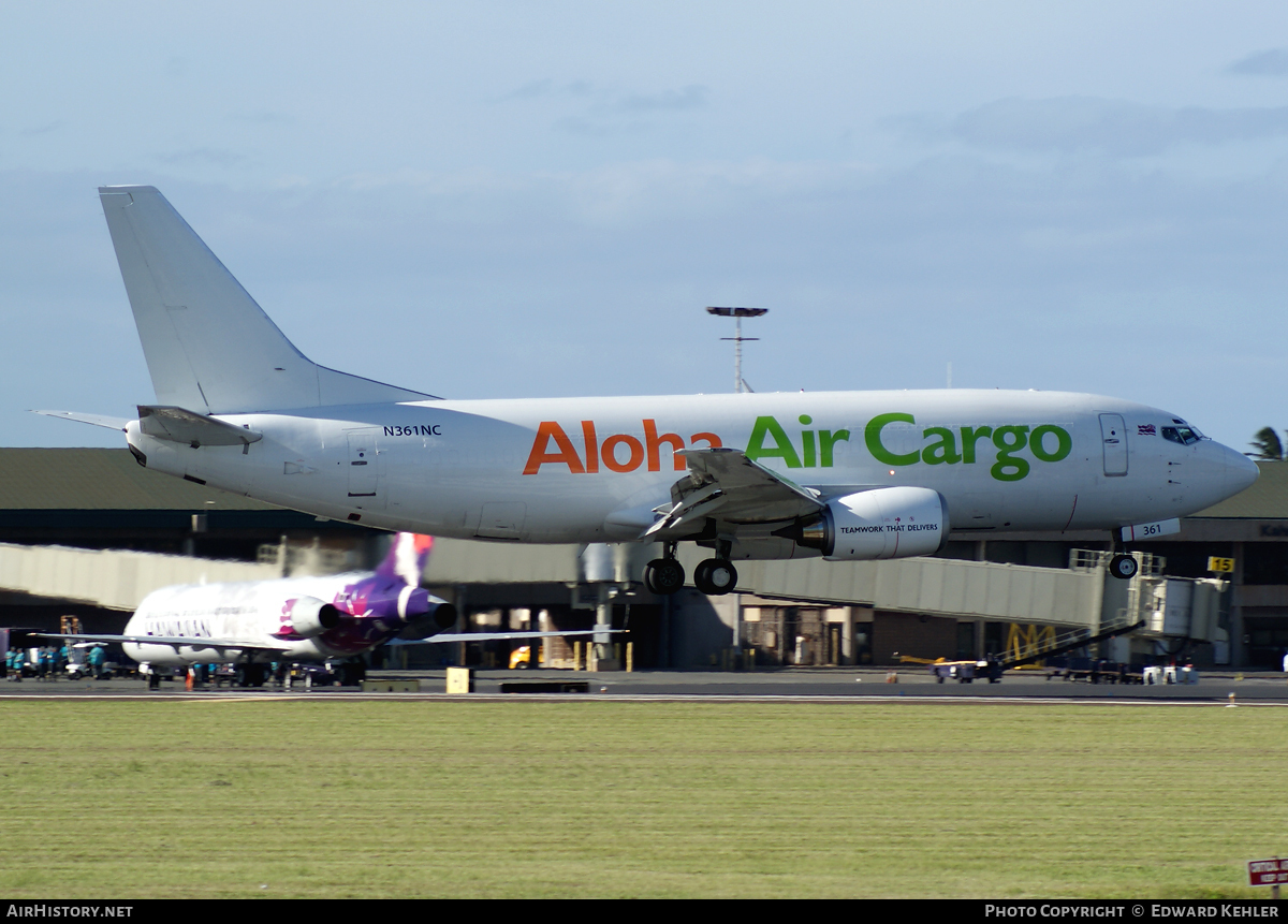 Aircraft Photo of N361NC | Boeing 737-301(SF) | Aloha Air Cargo | AirHistory.net #47739