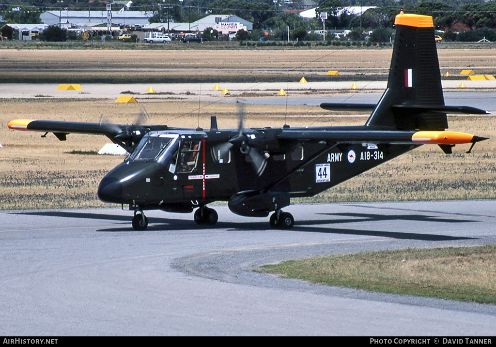 Aircraft Photo of A18-314 | GAF N-22B Nomad | Australia - Army | AirHistory.net #47745
