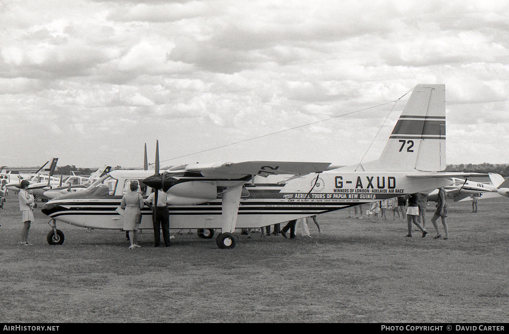 Aircraft Photo of G-AXUD | Britten-Norman BN-2A-26 Islander | Aerial Tours of Papua New Guinea | AirHistory.net #47756