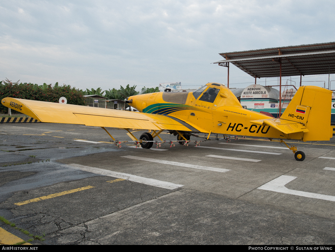 Aircraft Photo of HC-CIU | Ayres S2R-T34 Turbo Thrush | Aerovic | AirHistory.net #47766