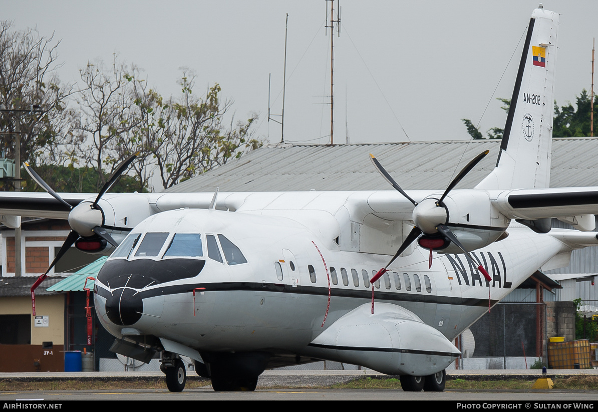 Aircraft Photo of AN-202 | CASA/IPTN CN235M-100 | Ecuador - Navy | AirHistory.net #47773