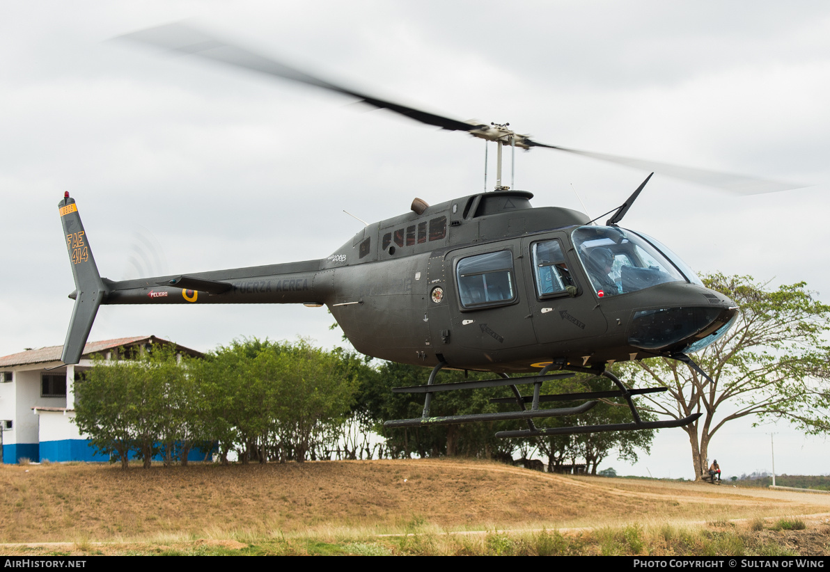 Aircraft Photo of FAE-414 | Bell 206B-3 JetRanger III | Ecuador - Air Force | AirHistory.net #47786