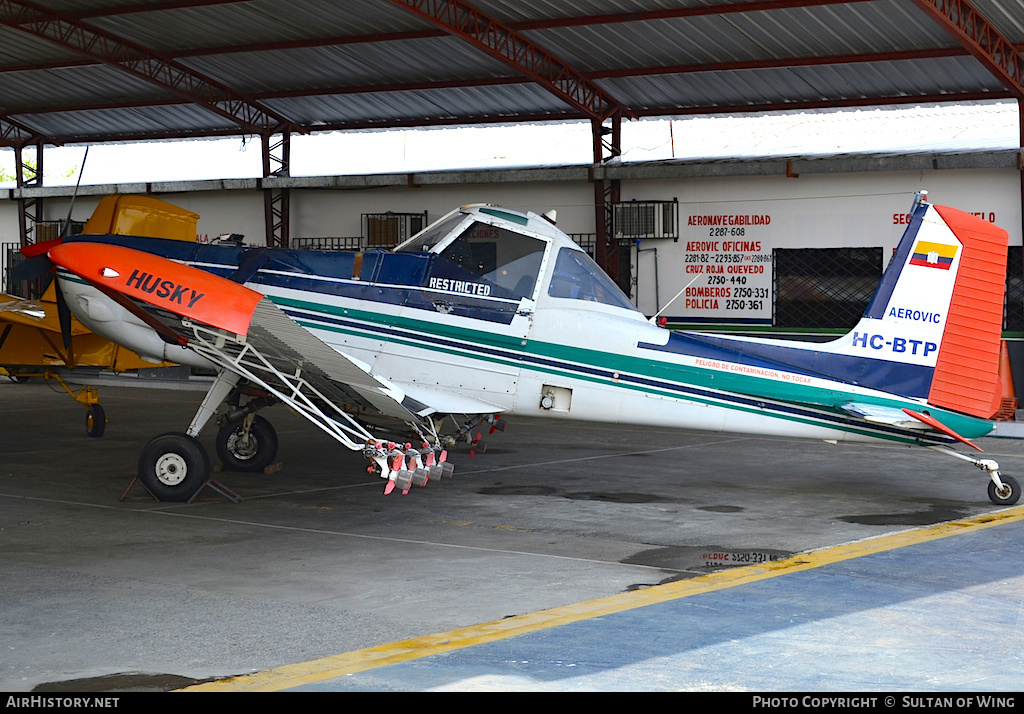 Aircraft Photo of HC-BTP | Cessna T188C Ag Husky | Aerovic | AirHistory.net #47788