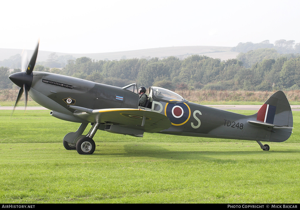 Aircraft Photo of G-OXVI / TD248 | Supermarine 361 Spitfire LF16E | UK - Air Force | AirHistory.net #47806