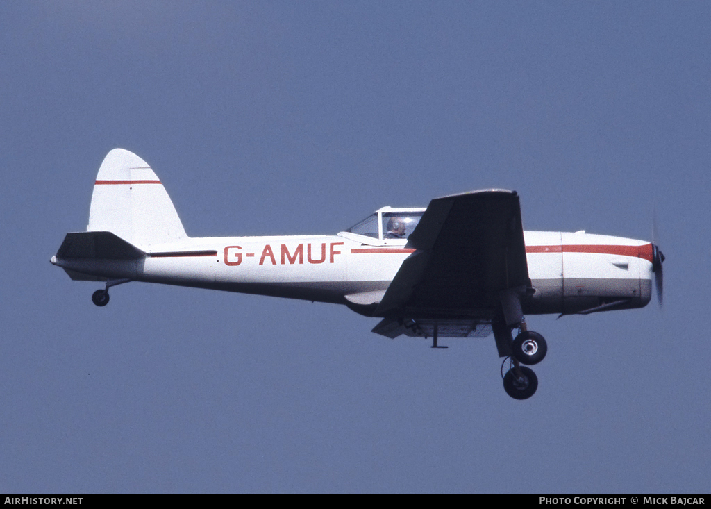 Aircraft Photo of G-AMUF | De Havilland DHC-1 Chipmunk Mk21 | AirHistory.net #47809